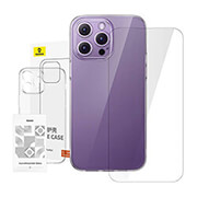 BASEUS BASEUS IPHONE 14 PRO MAX CLEAR CASE + TEMPERED GLASS