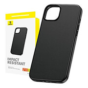 BASEUS BASEUS IPHONE 15 PRO MAX CASE FAUXTHER SERIES BLACK