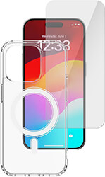 4SMARTS 4SMARTS 360° PREMIUM PROTECTION SET FOR APPLE IPHONE 15 PLUS MAGSAFE