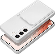ΘΗΚΗ CARD CASE FOR SAMSUNG S24 WHITE