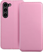 OEM ΘΗΚΗ DUAL POCKET BOOK FOR SAMSUNG S24 ULTRA LIGHT PINK