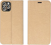 ΘΗΚΗ LUNA BOOK GOLD FOR SAMSUNG S24 GOLD