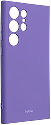 ΘΗΚΗ ROAR COLORFUL JELLY CASE FOR SAMSUNG GALAXY S24 ULTRA PURPLE