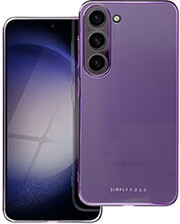 ROAR ΘΗΚΗ ROAR PURE SIMPLE FIT CASE FOR SAMSUNG GALAXY S24 PURPLE