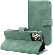 ΘΗΚΗ TENDER BOOK CASE FOR SAMSUNG S24 ULTRA GREEN