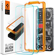 SPIGEN GLASS TR ALIGNMASTER 2 PACK FOR NOTHING PHONE (2)