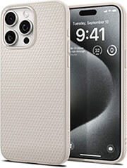 SPIGEN LIQUID AIR NATURAL TITANIUM FOR IPHONE 15 PRO