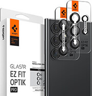SPIGEN SPIGEN GLASS TR EZ FIT OPTIK PRO 2 PACK BLACK FOR SAMSUNG GALAXY S24 ULTRA
