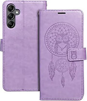 MEZZO BOOK CASE FOR SAMSUNG A14 4G / A14 5G DREAMCATCHER PURPLE