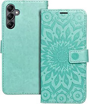 MEZZO BOOK CASE FOR SAMSUNG A14 4G / A14 5G MANDALA GREEN