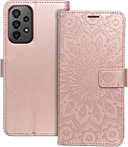 MEZZO BOOK CASE FOR SAMSUNG A23 5G MANDALA ROSE GOLD