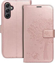 MEZZO BOOK CASE FOR SAMSUNG A34 5G TREE ROSE GOLD