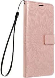 MEZZO BOOK CASE FOR SAMSUNG A35 5G MANDALA ROSE GOLD
