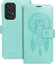 MEZZO BOOK CASE FOR SAMSUNG A53 5G DREAMCATCHER GREEN
