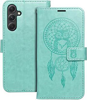 MEZZO BOOK CASE FOR SAMSUNG A54 5G DREAMCATCHER GREEN