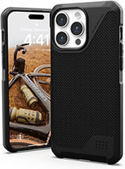 UAG UAG METROPOLIS LT MAGSAFE KEVLAR BLACK FOR IPHONE 15 PRO MAX