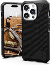 UAG UAG METROPOLIS LT MAGSAFE KEVLAR BLACK FOR IPHONE 15 PRO