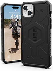 UAG UAG PATHFINDER MAGSAFE BLACK FOR IPHONE 15 PLUS