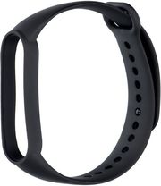 STRAP SILICONE FOR SMARTBAND XIAOMI MI BAND 5 / 6 / 7 BLACK (01)