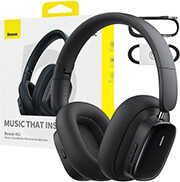 BASEUS BASEUS BOWIE H1I NOISE-CANCELLATION WIRELESS HEADPHONES CLUSTER BLACK