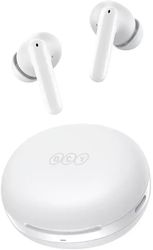 QCY T13 ANC 2 TWS 28DB ACTIVE NOISE CANCELING 10MM DRIVERS BT 5.3 30H TRUE WIRELESS WHITE