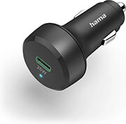 HAMA 201638 CAR CHARGER, POWER DELIVERY (PD) / QUALCOMM, 25 WATT, BLACK
