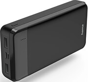 HAMA 187286 ECO POWER 20 POWER PACK, 20000 MAH, OUTPUTS: 1 X USB-C, 2 X USB-A, BLACK φωτογραφία