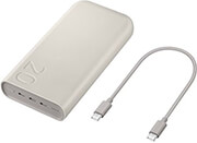 SAMSUNG SAMSUNG EB-P4520XU POWERBANK 20000MAH 45W POWER DELIVERY PD QUICK CHARGE 30 3X TYPE C BEIGE