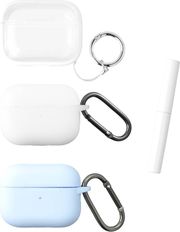 4SMARTS 3X CASES SET AIRPODS 2 PRO 3 ΤΕΜ