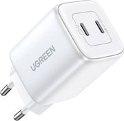 UGREEN WALL CHARGER CD294 45W 3A 2 X TYPE-C WHITE