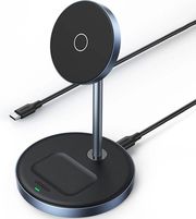 UGREEN WIRELESS CHARGER CD317 2IN1. 20W 1.67A BLACK