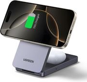 UGREEN WIRELESS CHARGER W528 2IN1. 20W 1.67A BLACK
