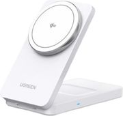 UGREEN WIRELESS CHARGER W706 2IN1. 20W 1.67A WHITE