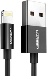 UGREEN 80823 USB-A TO LIGHTNING CABLE 18W 2.4A 2M BLACK