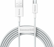 BASEUS CABLE SUPERIOR USB - MICROUSB 2,0 M 2,0A WHITE