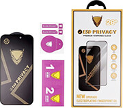 OG PREMIUM PRIVACY GLASS FOR XIAOMI REDMI NOTE 13 5G / REDMI NOTE 13 PRO 4G BLACK