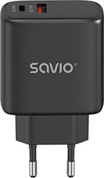 SAVIO SAVIO LA-06/B WALL USB CHARGER QUICK CHARGE POWER DELIVERY 3.0 30W