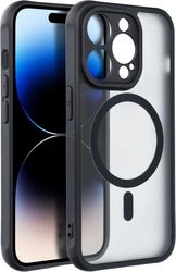 FULL MATTE MAG COVER CASE MAGSAFE FOR IPHONE 16 PRO BLACK