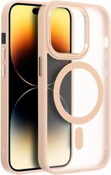 MATTE MAG COVER CASE MAGSAFE FOR IPHONE 16 PRO PINK