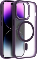 MATTE MAG COVER CASE MAGSAFE FOR IPHONE 16 PRO PURPLE