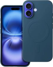 SILICONE MAG COVER (BIG HOLE) CASE MAGSAFE FOR IPHONE 16 BLUE