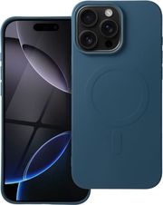 SILICONE MAG COVER (BIG HOLE) CASE MAGSAFE FOR IPHONE 16 PRO TITANIUM GREY