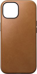 NOMAD NOMAD MODERN LEATHER CASE ENGLISH TAN FOR IPHONE 15 PLUS