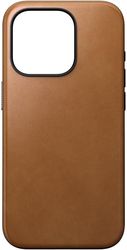 NOMAD NOMAD MODERN LEATHER CASE ENGLISH TAN FOR IPHONE 15 PRO