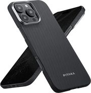 PITAKA PITAKA MAGEZ CASE 5 BLACK/GREY TWILL FOR IPHONE 16 PRO MAX