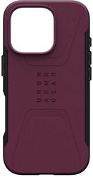 UAG UAG CIVILIAN MAGSAFE BORDEAUX FOR IPHONE 16 PRO