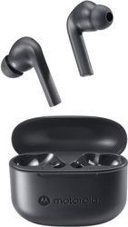 MOTOROLA MOTO BUDS 065 ΜΑΥΡΑ ΑΣΥΡΜΑΤΑ ΑΔΙΑΒΡΟΧΑ BLUETOOTH HANDSFREE IN-EAR ΜΕ ΘΗΚΗ ΚΑΙ IPX4