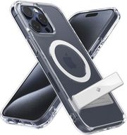 SPIGEN SPIGEN CASEOLOGY CAPELLA MAGSAFE KICKSTAND CLEAR WHITE FOR IPHONE 15 PRO