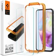 SPIGEN GLASS TR ALIGNMASTER 2 PACK FOR SAMSUNG GALAXY A35