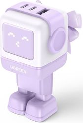 UGREEN CHARGER GAN UGREEN CD361 65W PDX2+QC4.0 PURPLE 35291